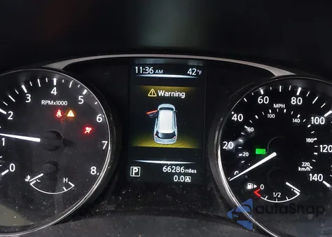 2015 Nissan Rogue Sv from USA, damaged, VIN KNMAT2MV5FP538741